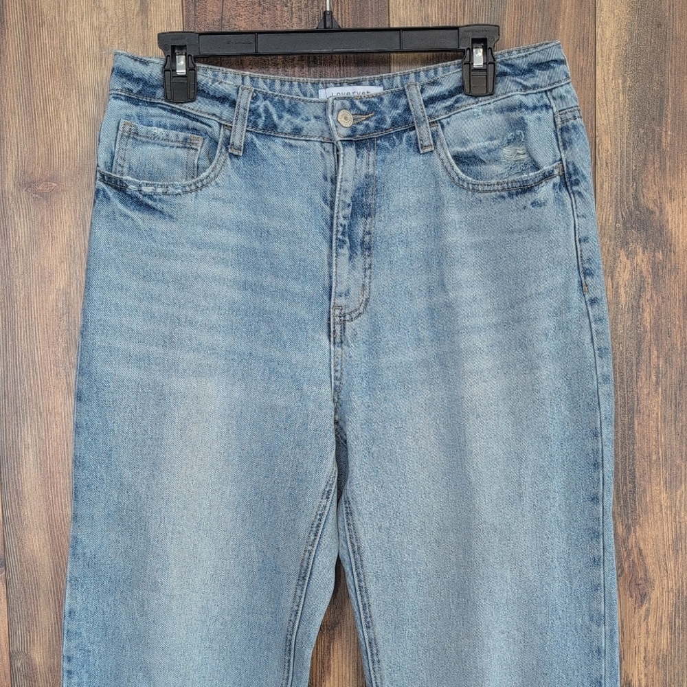 Lovervet by Vervet LV1128 90s Super High Rise Ankle Jeans 29/9 Q133 - Picture 3 of 10